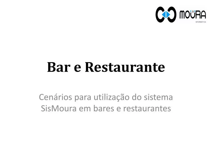 bar e restaurante