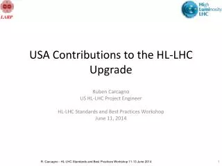 USA Contributions to the HL-LHC Upgrade