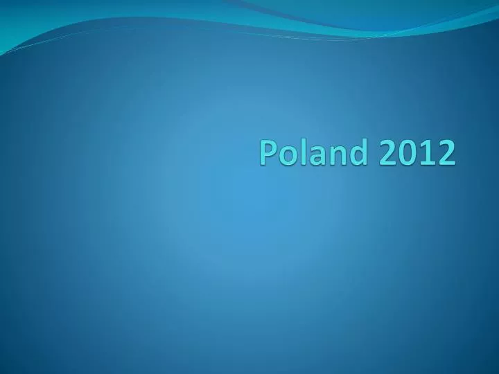 poland 2012