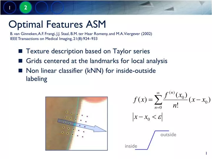 optimal features asm