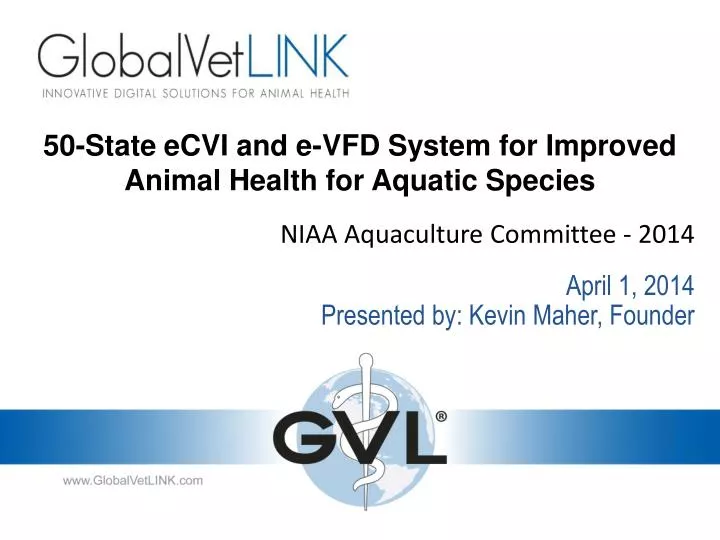 50 state ecvi and e vfd system for improved animal health for aquatic species