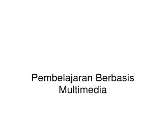 PPT - PEMBELAJARAN BERBASIS PROYEK ( PROJECT BASED LEARNING ...