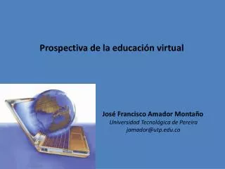 Prospectiva de la educación virtual