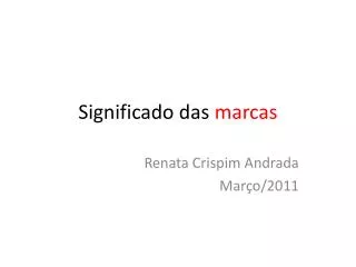 significado das marcas