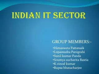 Indian IT sector