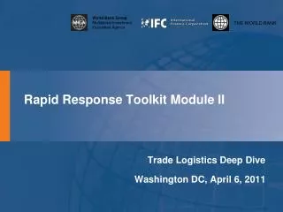 Rapid Response Toolkit Module II