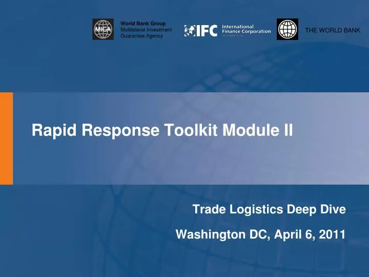 rapid response toolkit module ii