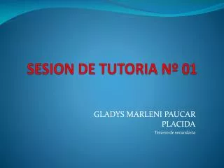 sesion de tutoria n 01
