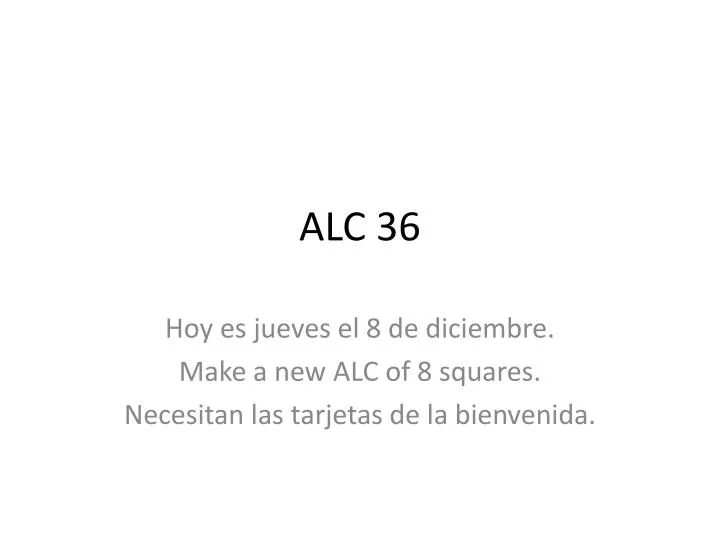 alc 36