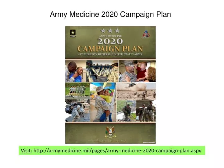 army medicine 2020 campaign plan