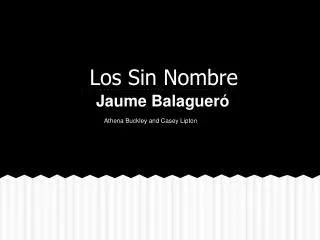 los sin nombre