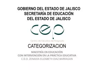 categorizacion