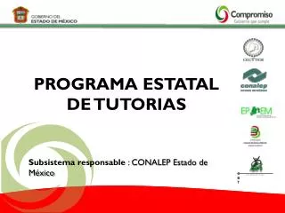 programa estatal de tutorias