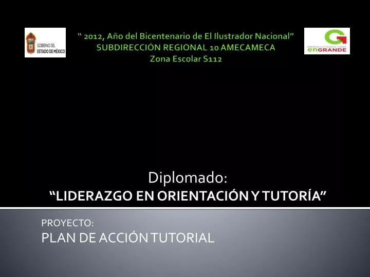 diplomado liderazgo en orientaci n y tutor a proyecto plan de acci n tutorial