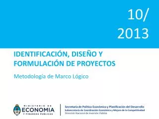 identificaci n dise o y formulaci n de proyectos
