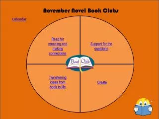 November Novel Book Clubs