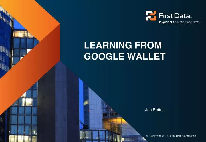 learning from google wallet