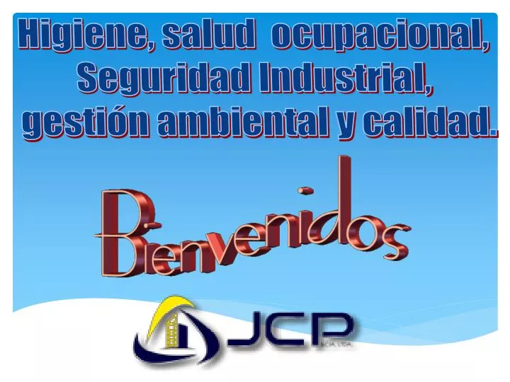 higiene salud ocupacional seguridad industrial gesti n ambiental y calidad