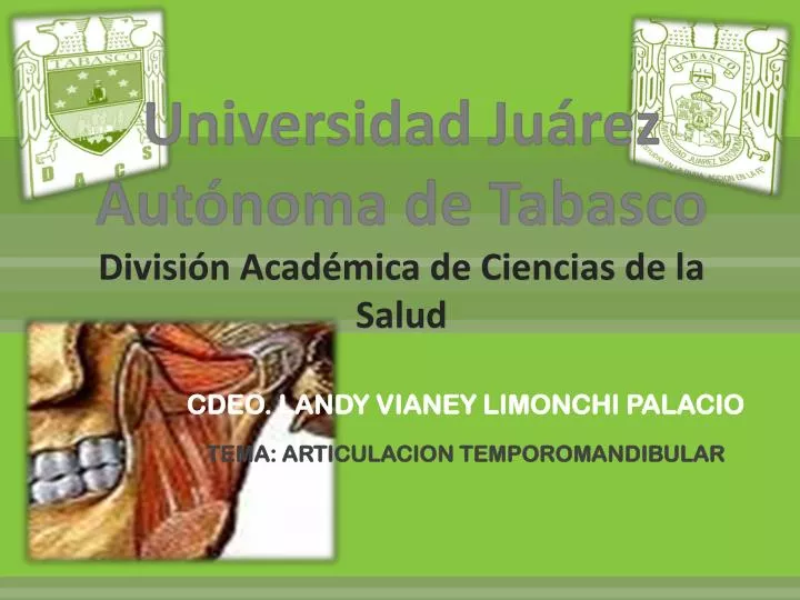 universidad ju rez aut noma de tabasco divisi n acad mica de ciencias de la salud