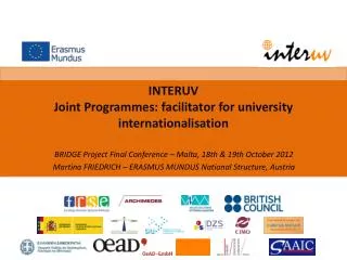 INTERUV Joint Programmes: facilitator for university internationalisation