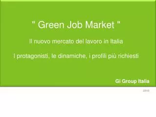 gi group italia