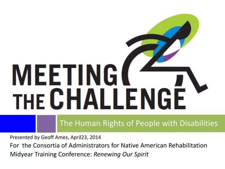 the human rights of people with disabilities