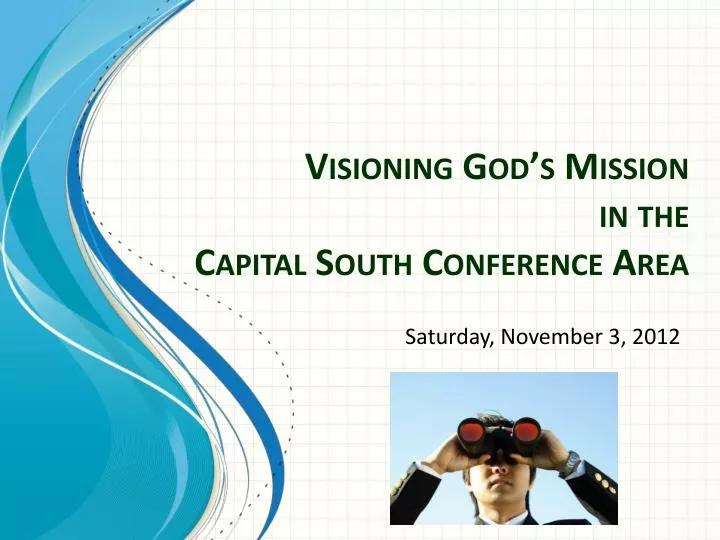 visioning god s mission in the capital south conference area