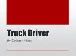 Truck Driver - slide 1