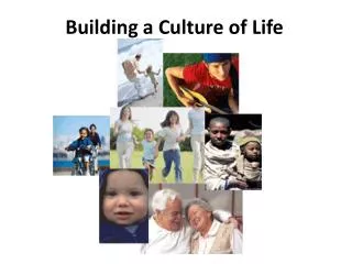 Building a Culture of Life