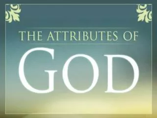 6 Attributes of Jesus