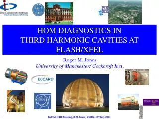 HOM DIAGNOSTICS IN THIRD HARMONIC CAVITIES AT FLASH/XFEL