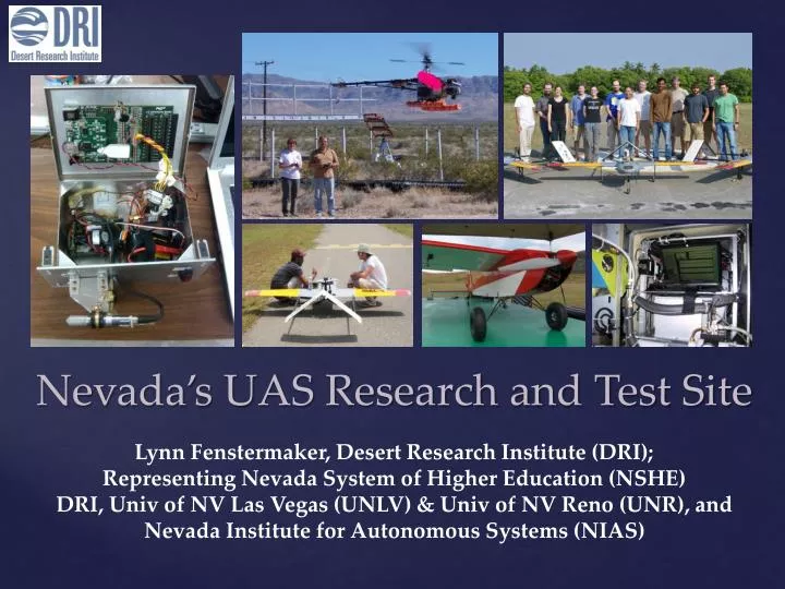 nevada s uas research and test site