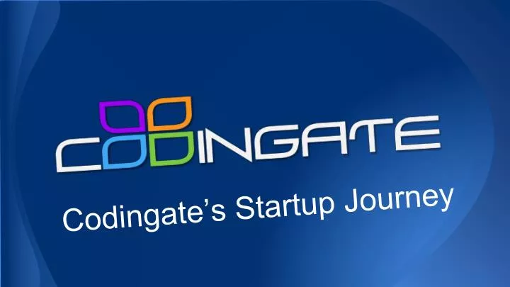 codingate s startup journey