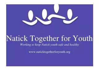 Natick Together for Youth Parent Survey Results 2013
