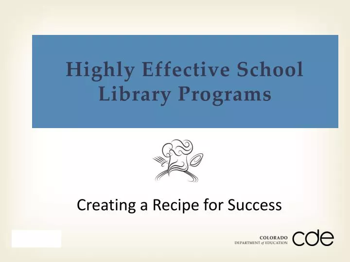 highly effective school library programs