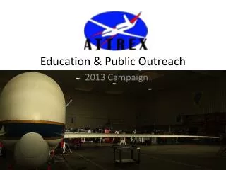 Education &amp; Public Outreach