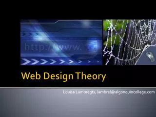 Web Design Theory