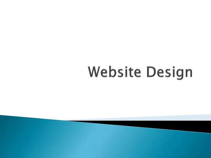 website design