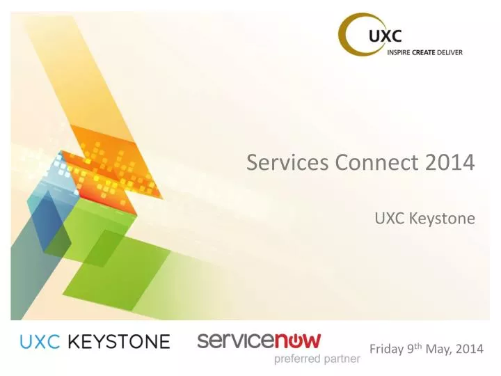 services connect 2014 uxc keystone