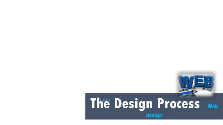 the design process web design