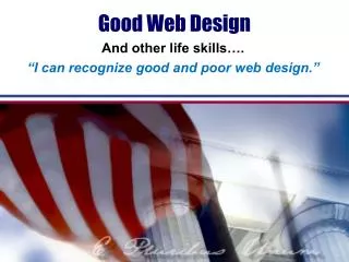 Good Web Design