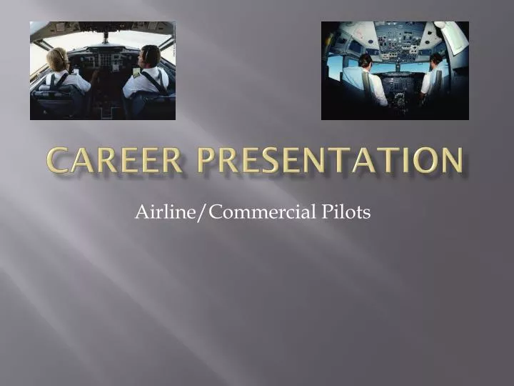career presentation