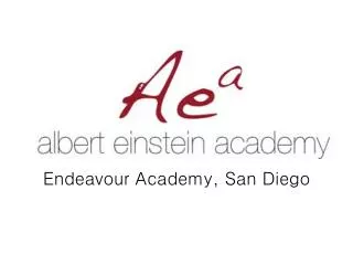 Endeavour Academy, San Diego