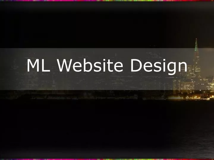 ml website design