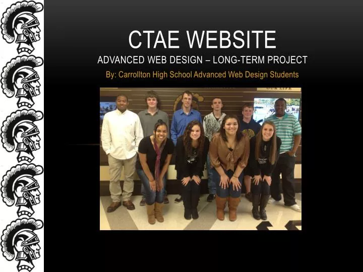 ctae website advanced web design long term project