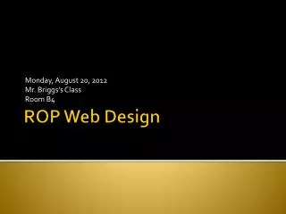 ROP Web Design