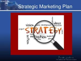 Strategic Marketing Plan