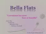 Bella Flats