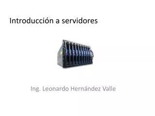 introducci n a servidores