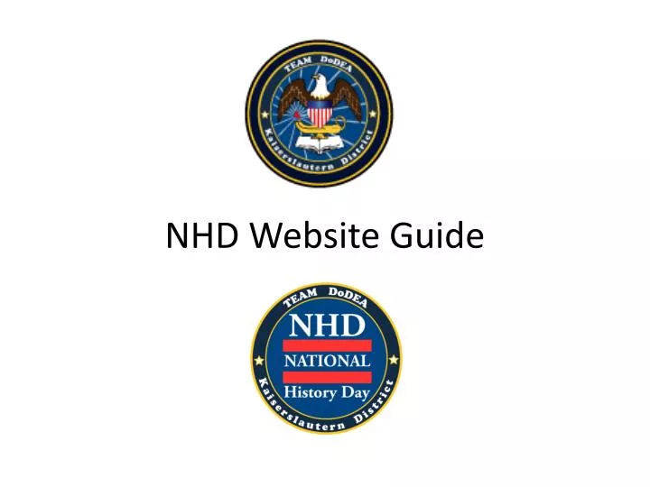 nhd website guide